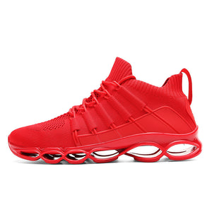 Cyro 26 Breathable Sneakers Red, 39 - Streetwear Shoes - Slick Street
