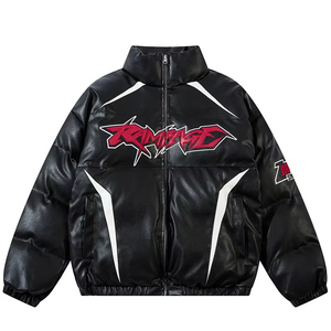 Slick 'Rampage' Puffer Jacket , - Streetwear Jacket - Slick Street