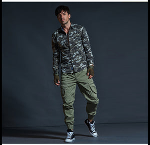 EMP Military Slim Cargo Pants , - Streetwear Cargo Pants - Slick Street