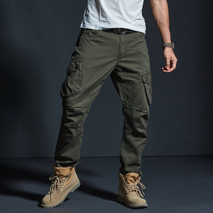 Modern Adventure Combat Cargo Pants Army Green, 29 - Streetwear Cargo Pants - Slick Street