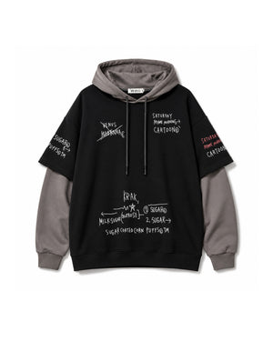Afterclass Layered Hoodie , - Streetwear Hoodie - Slick Street