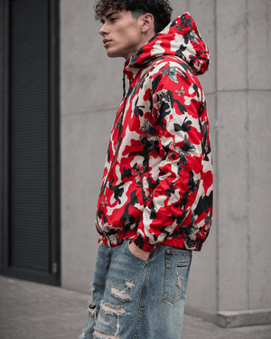 Nocturne Camo Windbreaker , - Streetwear Jackets - Slick Street