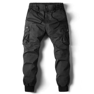 Rib Style Side Pockets Cargo Pants , - Streetwear Pants - Slick Street