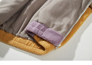 Color4 Furry Jacket , - Streetwear Jacket - Slick Street