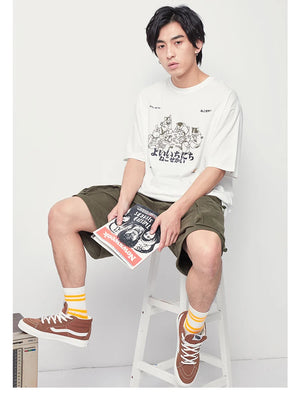 Dual Match Cats Playing Cards T-Shirt , - Streetwear T-Shirts - Slick Street