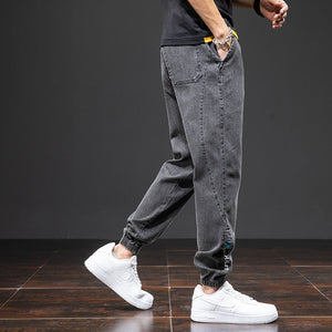 JYF Streetwear Denim Pants , - Streetwear Pants - Slick Street