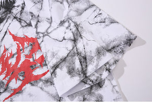 Butterfly Art Tie Die Long T-Shirt , - Streetwear T-Shirts - Slick Street