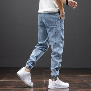 JYF Streetwear Denim Pants , - Streetwear Pants - Slick Street