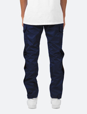 Straight Legging Popper Pants , - Streetwear Pants - Slick Street