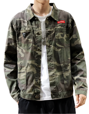 Suprems Demin Jacket , - Streetwear Jackets - Slick Street