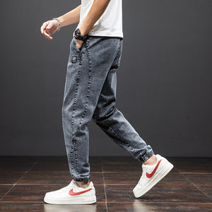 JYF Streetwear Denim Pants , - Streetwear Pants - Slick Street
