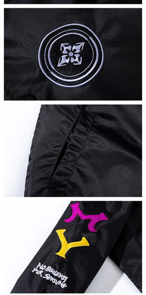 K.LYBD Stripe Waist And Sleeve Hoodie , - Streetwear Hoodie - Slick Street