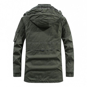 Tactical Parka Zipper Jacket , - Streetwear Jacket - Slick Street
