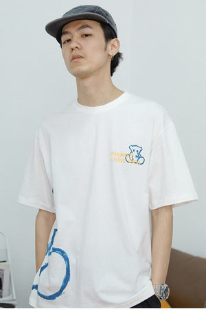 DM CATTIVO ORSO X-Eyed Bear T-Shirt , - Streetwear T-Shirts - Slick Street