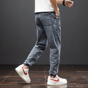 JYF Streetwear Denim Pants , - Streetwear Pants - Slick Street