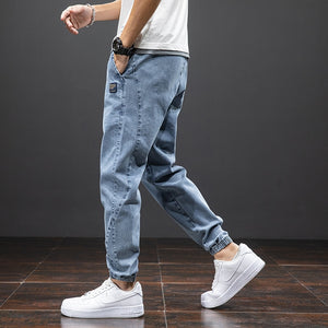 JYF Streetwear Denim Pants , - Streetwear Pants - Slick Street