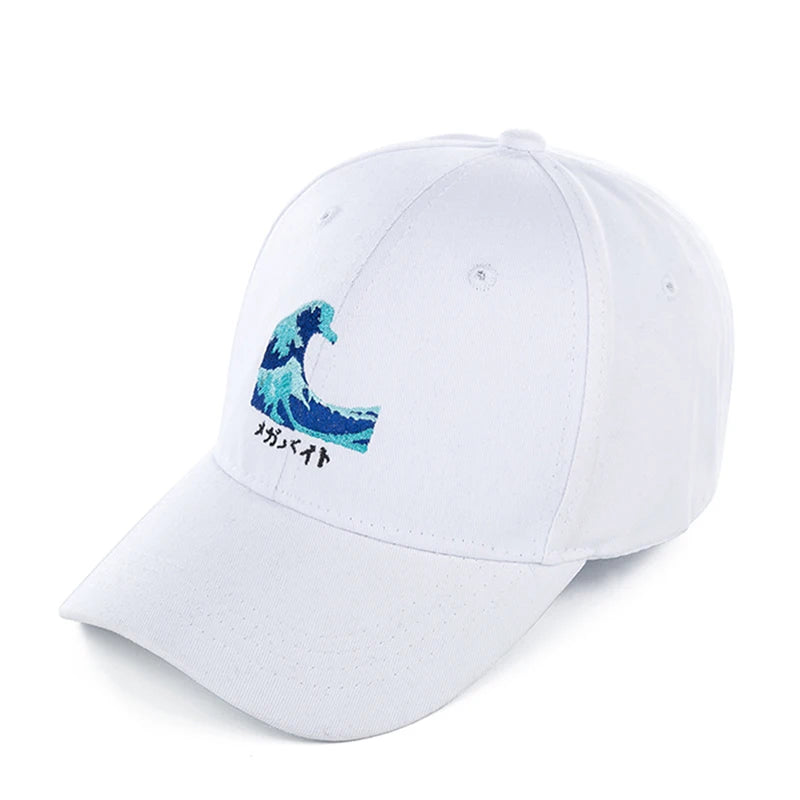 Aesthetic Ocean Waves Cap ,  - Streetwear Cap - Slick Street