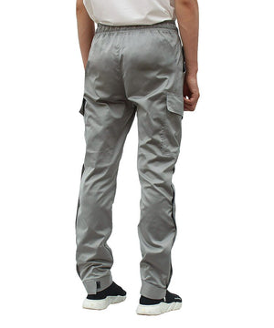 Straight Legging Popper Pants , - Streetwear Pants - Slick Street