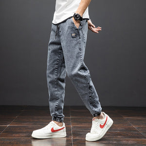 JYF Streetwear Denim Pants , - Streetwear Pants - Slick Street