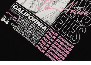 Adventures Anime Smoking Girl T-Shirt , - Streetwear T-Shirts - Slick Street