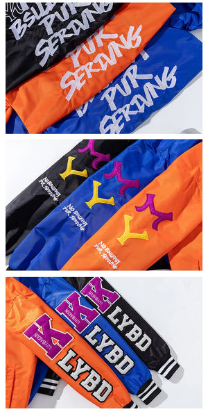 K.LYBD Stripe Waist And Sleeve Hoodie , - Streetwear Hoodie - Slick Street