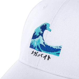 Aesthetic Ocean Waves Cap , - Streetwear Cap - Slick Street