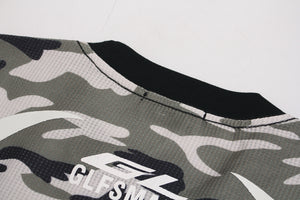 Camo 'Ghost' Breathable Long Sleeve Sweatshirt , - Streetwear - Slick Street