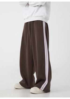 High Street Side Striped Joggers , - Streetwear Joggers - Slick Street