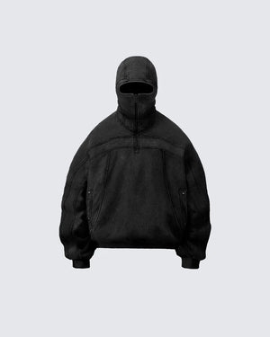 Zy-Pyro Hoodie Black, XS - Streetwear Hoodie - Slick Street