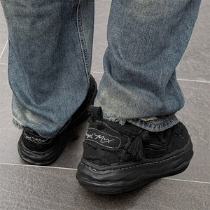 Wraith Low - Triple Black , - Streetwear Shoes - Slick Street