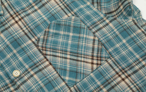 Distressed Plaid Flannel Shirt , - Streetwear Shirt - Slick Street