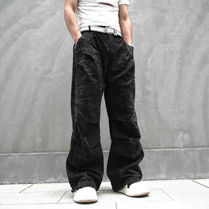Red Stripe Washed Jeans , - Streetwear Jeans - Slick Street