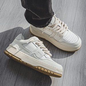 Rope Court Low - Beige White , - Streetwear Shoes - Slick Street