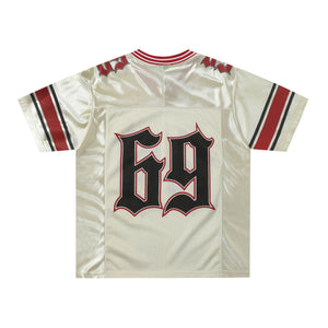 Cream '69' Football Jersey , - Streetwear - Slick Street