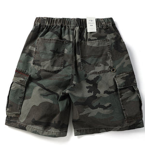Camo C1 Cargo Shorts , - Streetwear Shorts - Slick Street