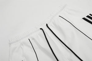 Retro Stripe Track Pants , - Streetwear Joggers - Slick Street