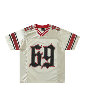 Cream '69' Football Jersey , - Streetwear - Slick Street