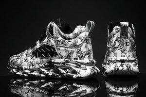 Ghost Runners - Static Noir , - Streetwear Shoes - Slick Street