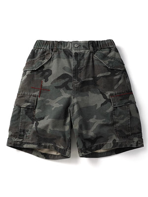 Camo C1 Cargo Shorts , - Streetwear Shorts - Slick Street