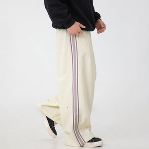 High Street Side Striped Joggers , - Streetwear Joggers - Slick Street
