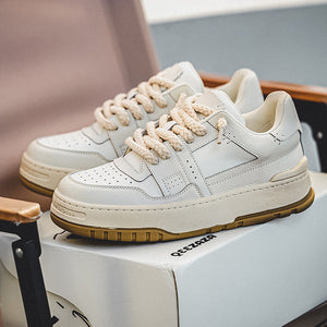 Rope Court Low - Beige White , - Streetwear Shoes - Slick Street