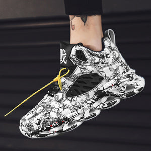 Ghost Runners - Static Noir , - Streetwear Shoes - Slick Street