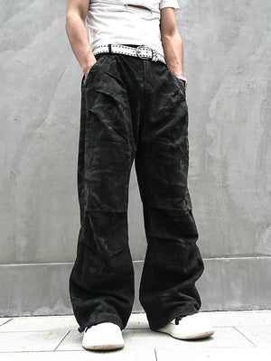 Red Stripe Washed Jeans , - Streetwear Jeans - Slick Street