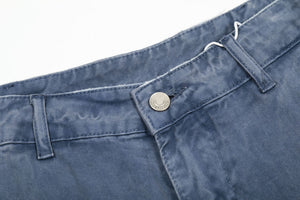 Retro Loose Fit MultiPocket Denim Cargo Jeans , - Streetwear - Slick Street