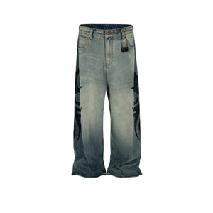 Chaos Baggy Jeans , - Streetwear Jeans - Slick Street