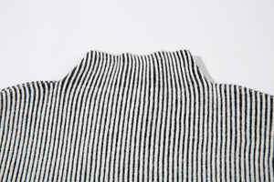 Reversible Retro Turtleneck Sweatshirt , - Streetwear Sweatshirts - Slick Street