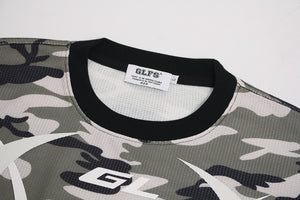 Camo 'Ghost' Breathable Long Sleeve Sweatshirt , - Streetwear - Slick Street
