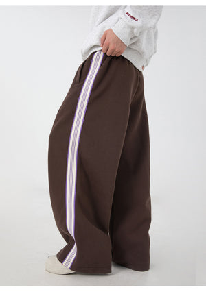 High Street Side Striped Joggers , - Streetwear Joggers - Slick Street