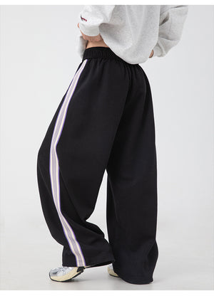 High Street Side Striped Joggers , - Streetwear Joggers - Slick Street