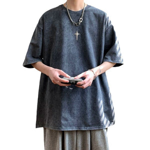 Vintage Washed Heavyweight T-Shirt , - Streetwear T-Shirts - Slick Street